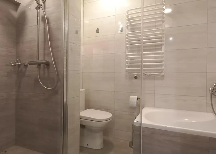 Apartmán Juki, Mieszkanie Obok Katowice Wynajem Na Doby, Krotkoterminowy, 2 Balkon, 50m2,- Po Kapitalnym Remoncie 2-ga Sypialnia Jest Czescia Salonu Blisko Centrum Leczenia Oparzen 2,5 Km