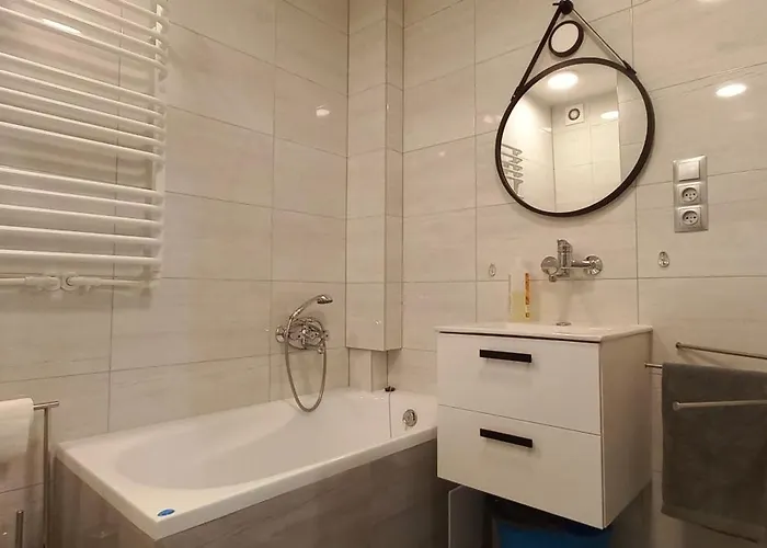 Juki, Mieszkanie Obok Katowice Wynajem Na Doby, Krotkoterminowy, 2 Balkon, 50m2,- Po Kapitalnym Remoncie 2-ga Sypialnia Jest Czescia Salonu Blisko Centrum Leczenia Oparzen 2,5 Km Appartement Siemianowice Śląskie